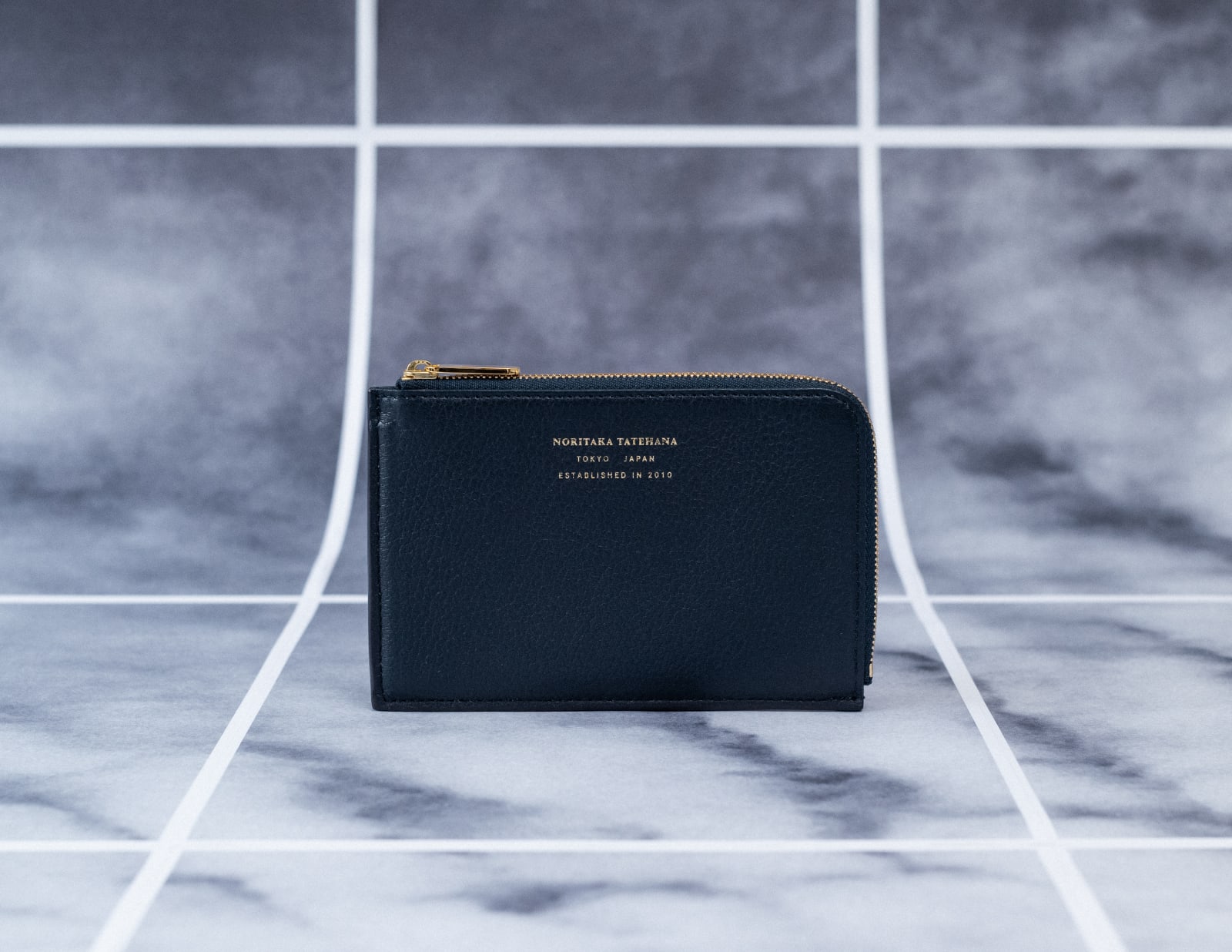 〈21〉ZIPPY MINI WALLET M, NAVY, 2019