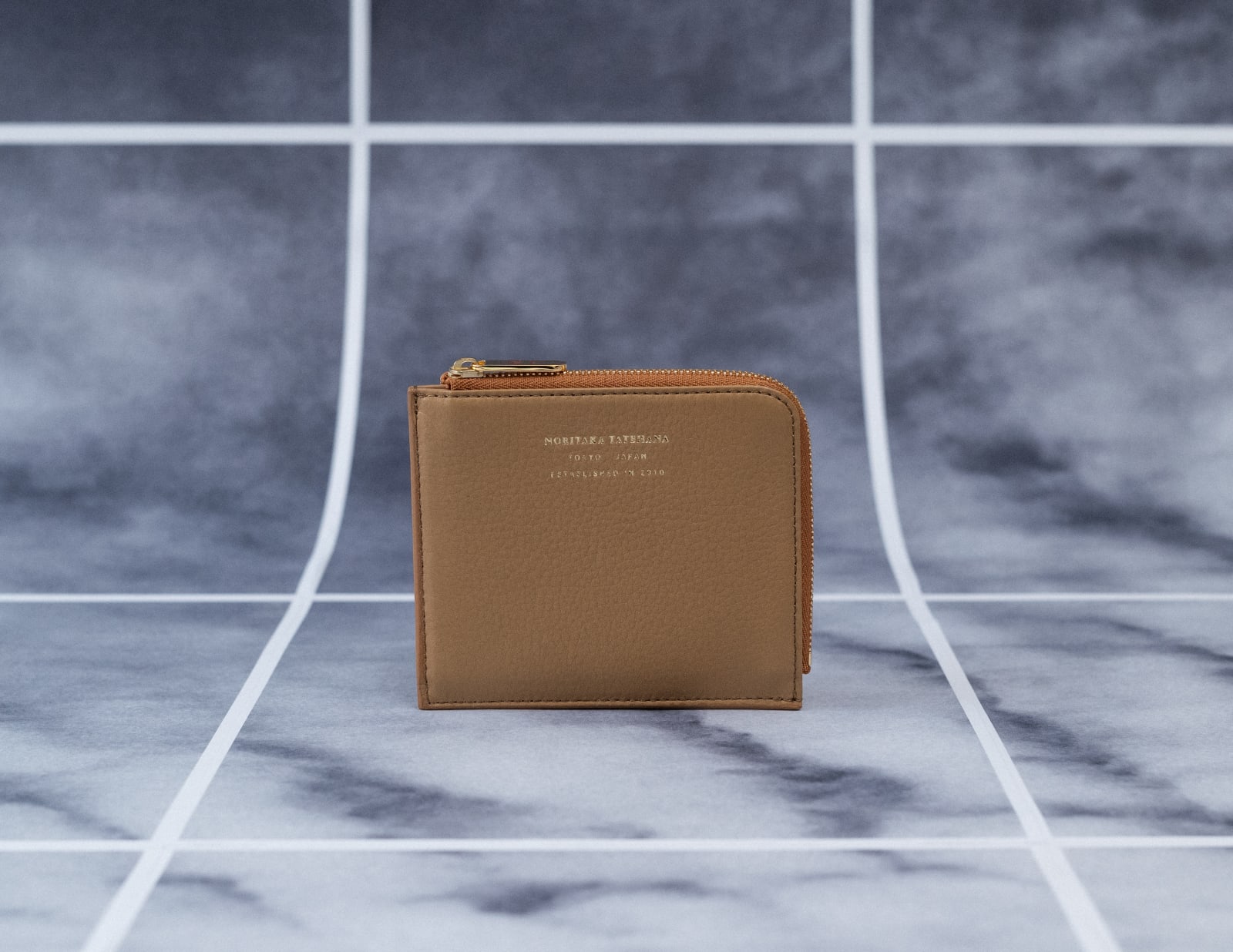 〈15〉ZIPPY MINI WALLET S, CAMEL, 2019