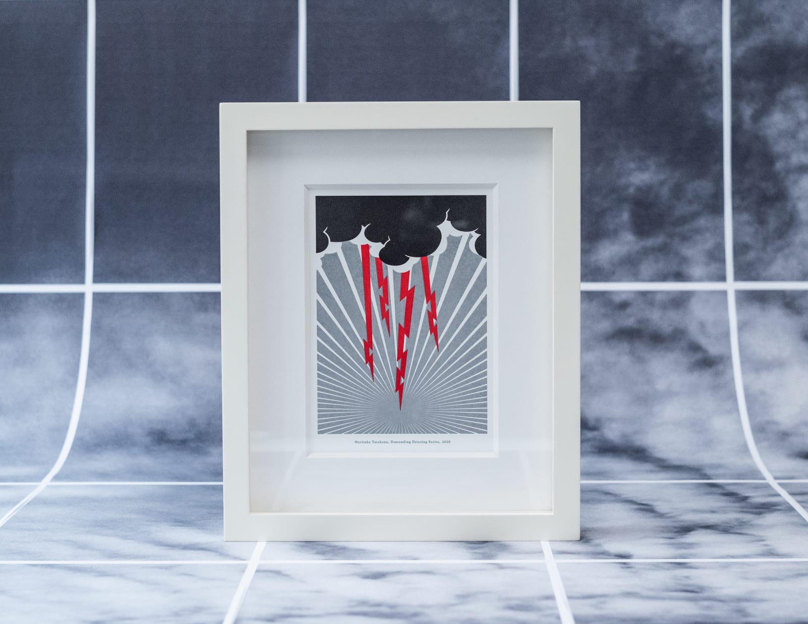 〈05〉Descending Painting Print #1, 2020