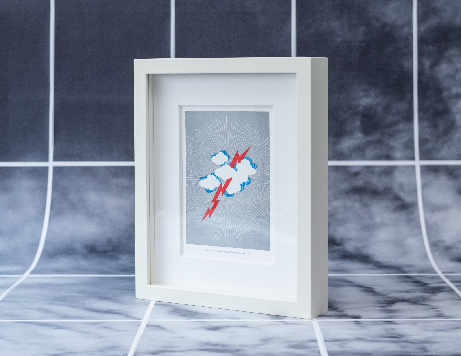 〈07〉Descending Painting Print #3, 2020