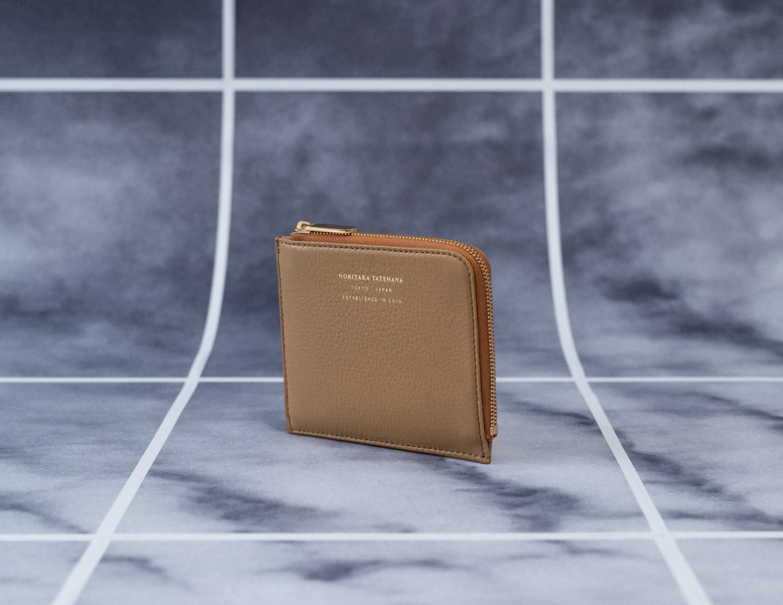 〈15〉ZIPPY MINI WALLET S, CAMEL, 2019