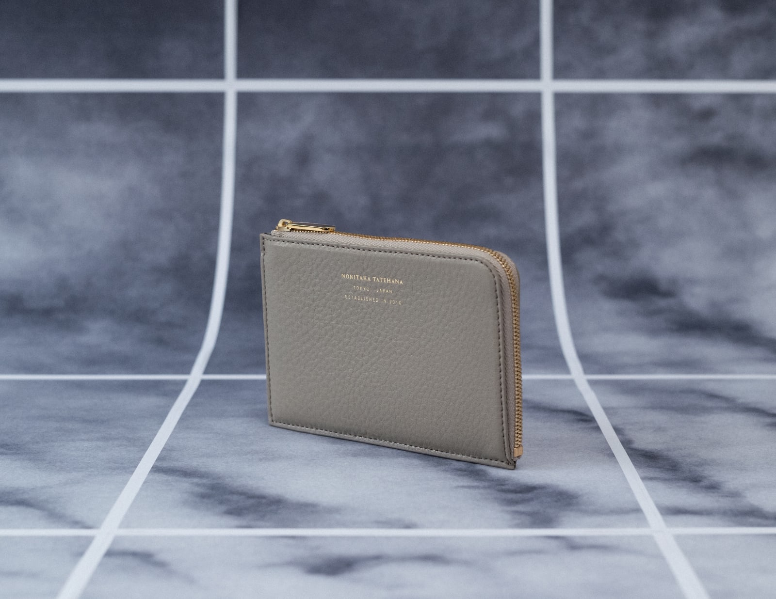 〈19〉ZIPPY MINI WALLET M, GRAY, 2019