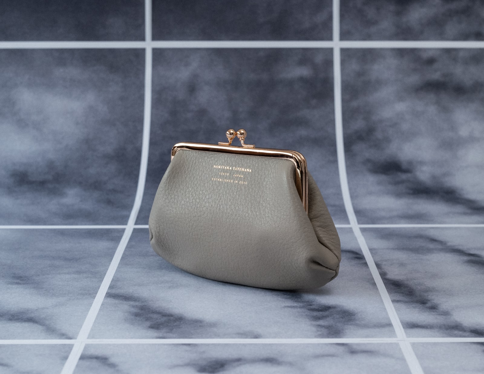 〈29〉GAMAGUCHI PURSE S, GRAY, 2019