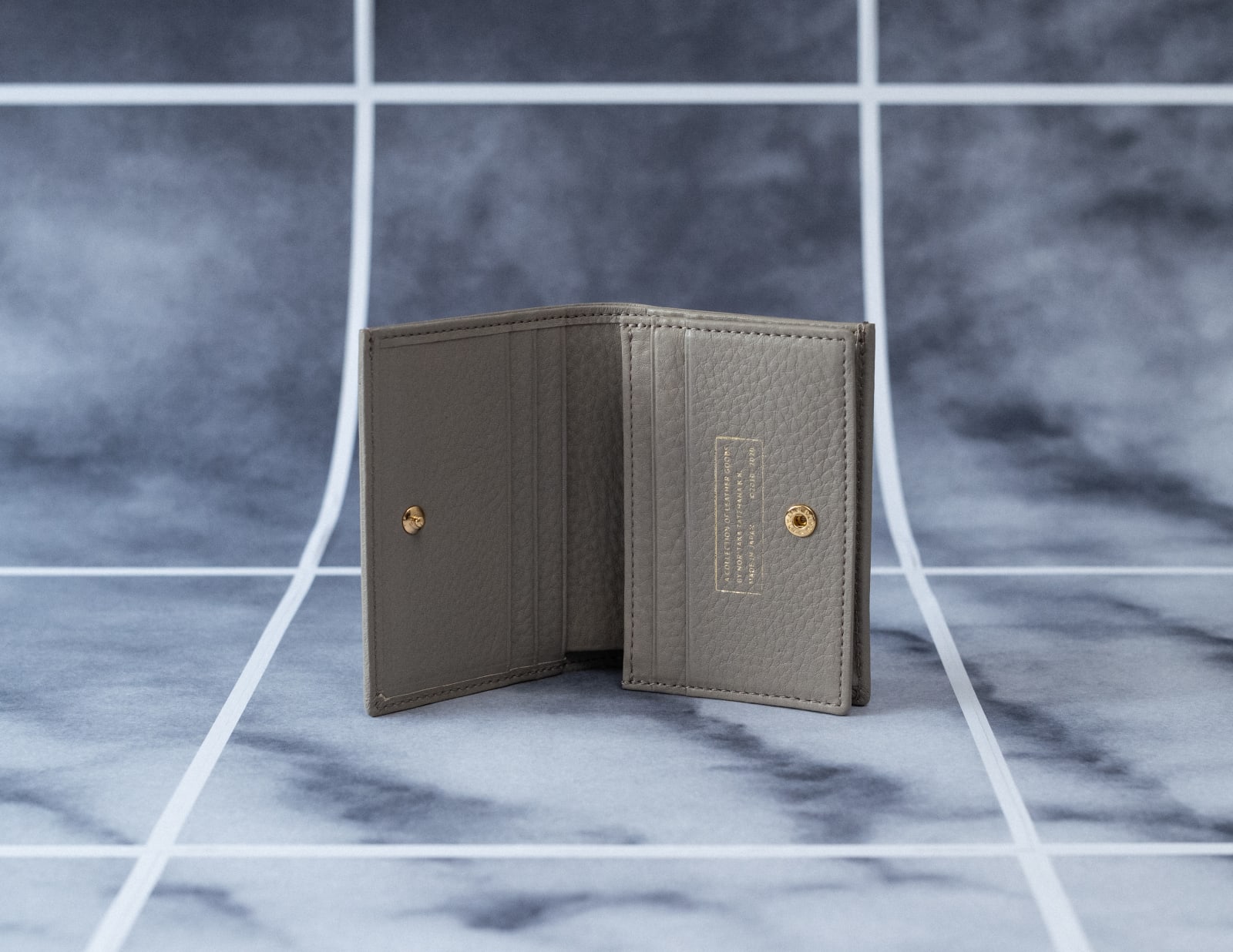 〈24〉MINI WALLET, GRAY, 2019
