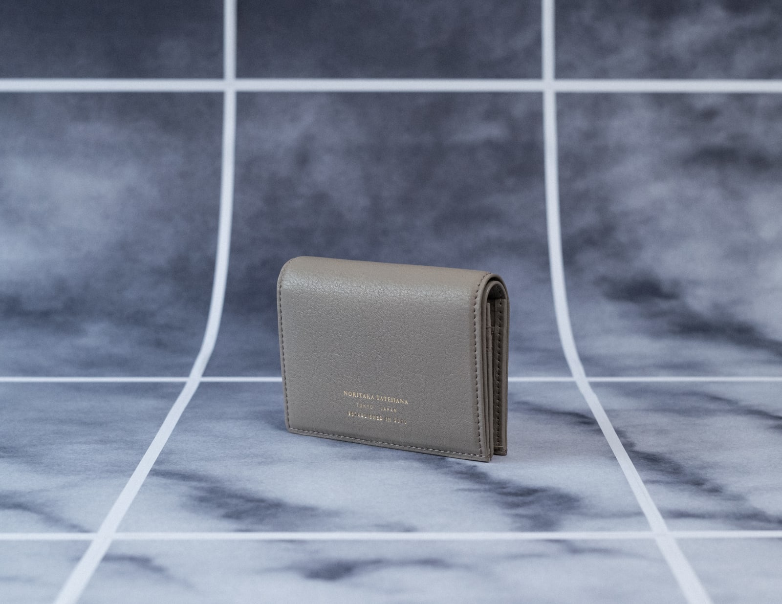〈24〉MINI WALLET, GRAY, 2019