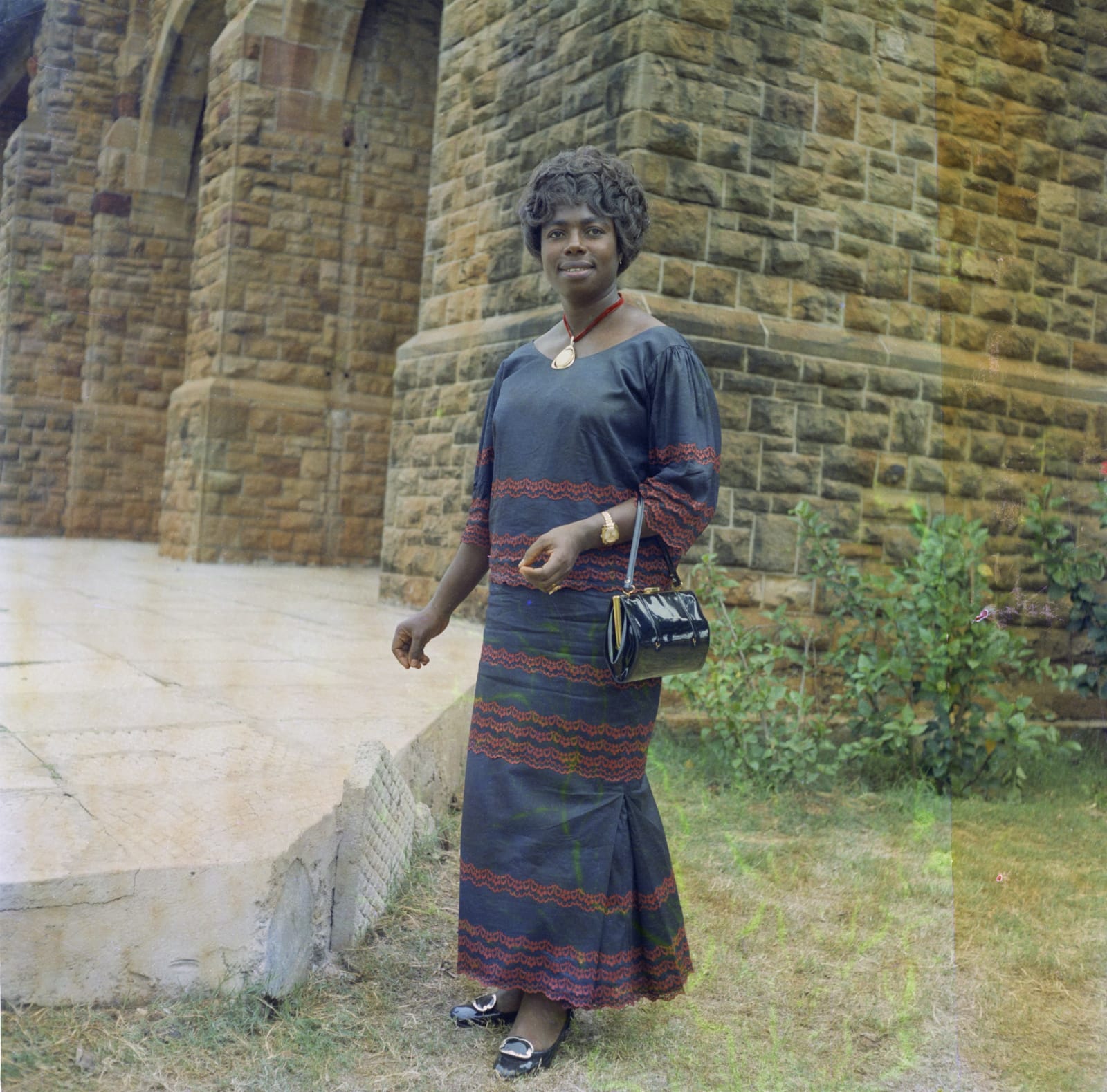 James Barnor, Mrs Felicia Abban, one of Ghana’s first female photographers, Holy Trinity Cathedral, Accra,, 1970s