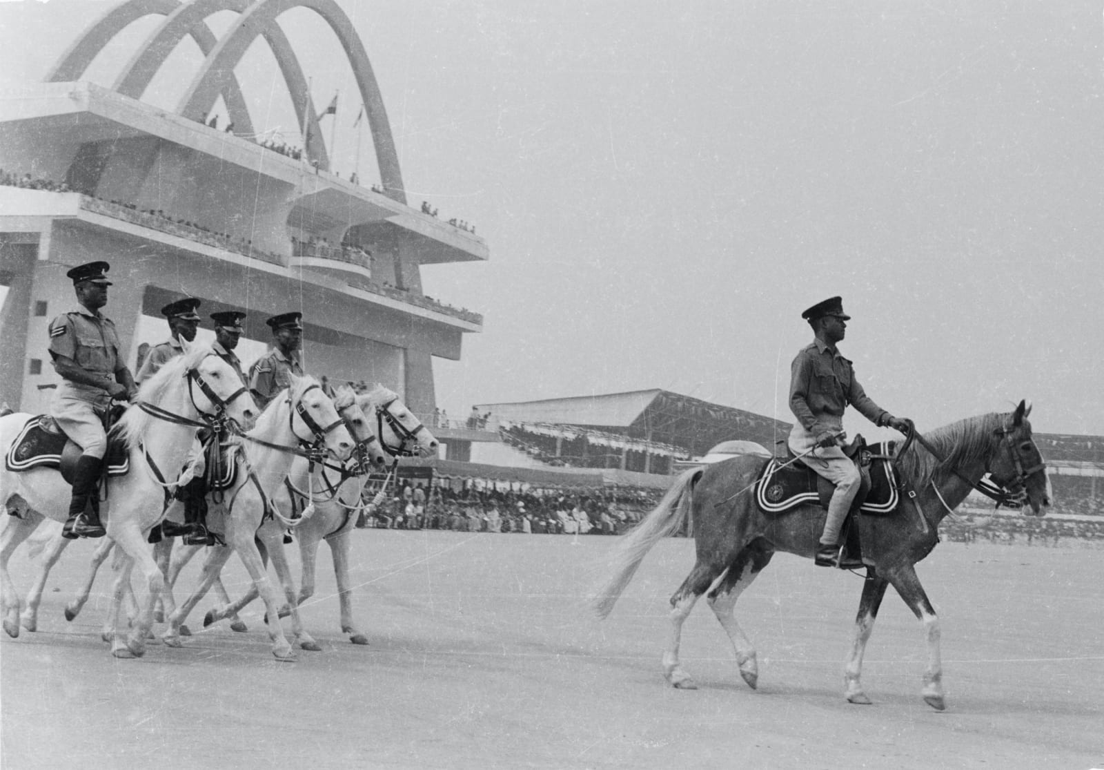 James Barnor, State Celebration, Independence Square, Accra, 1957