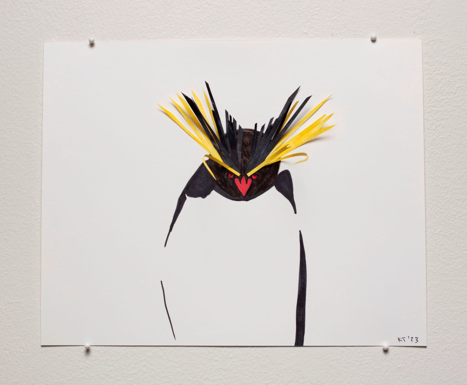 Katherine Taylor, Pasta Penguin I , 2023