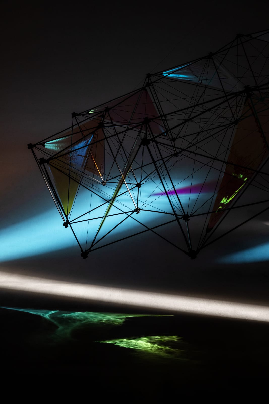 Tomás Saraceno, Ring Bell Helios, 2019