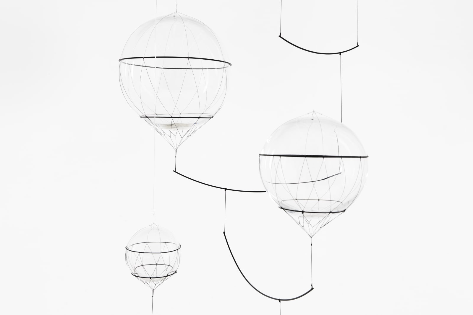 Tomás Saraceno, Calder Upside Down/30/18/15/12/8, 2018