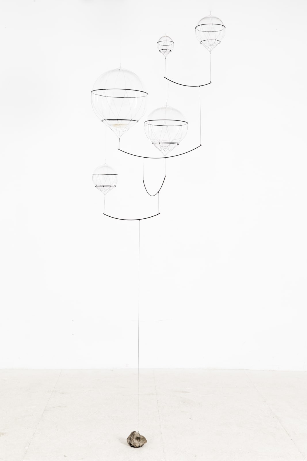 Tomás Saraceno, Calder Upside Down/30/18/15/12/8, 2018