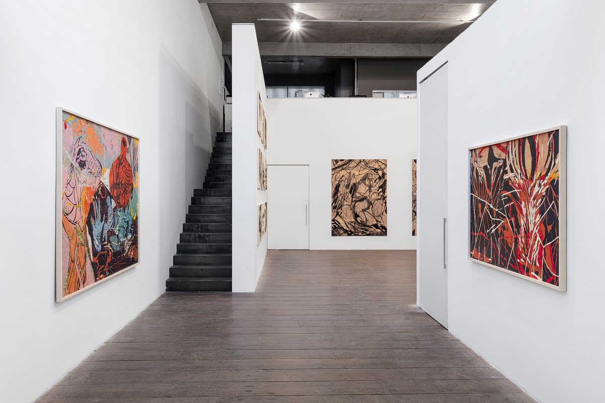 Vista da exposição, Galeria Marilia Razuk, São Paulo Foto: Filipe Berndt