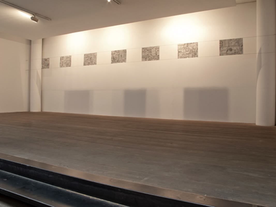 Vista da exposição 'Diário do Capitão', 2015/16