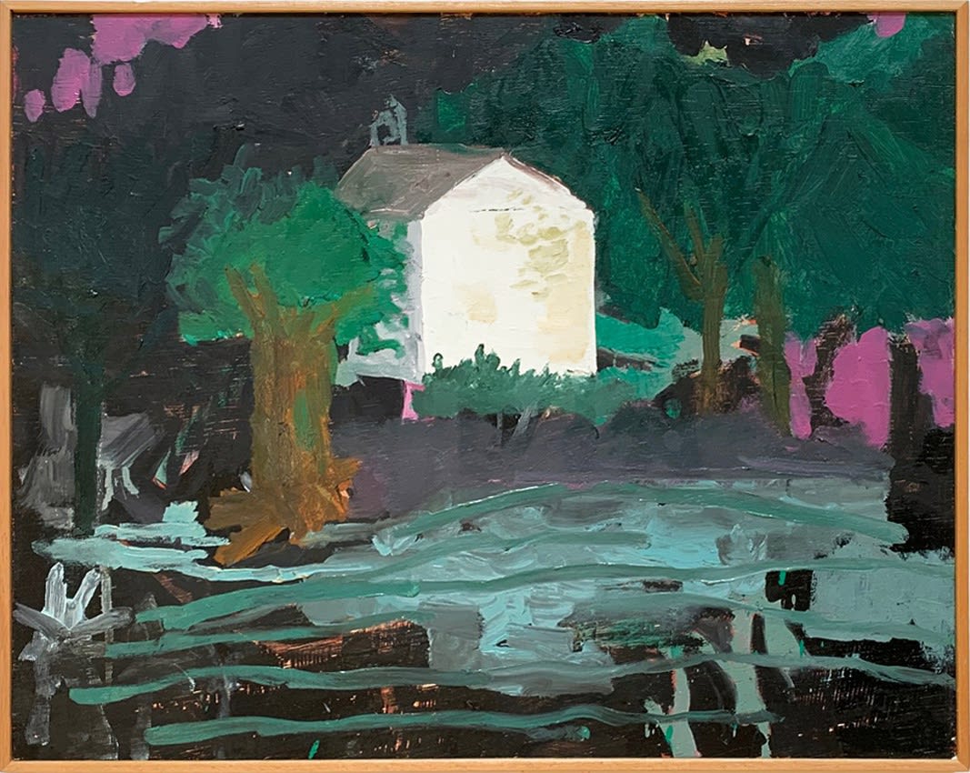 Maria Andrade, À beira do lago negro (By the black lake), 2020
