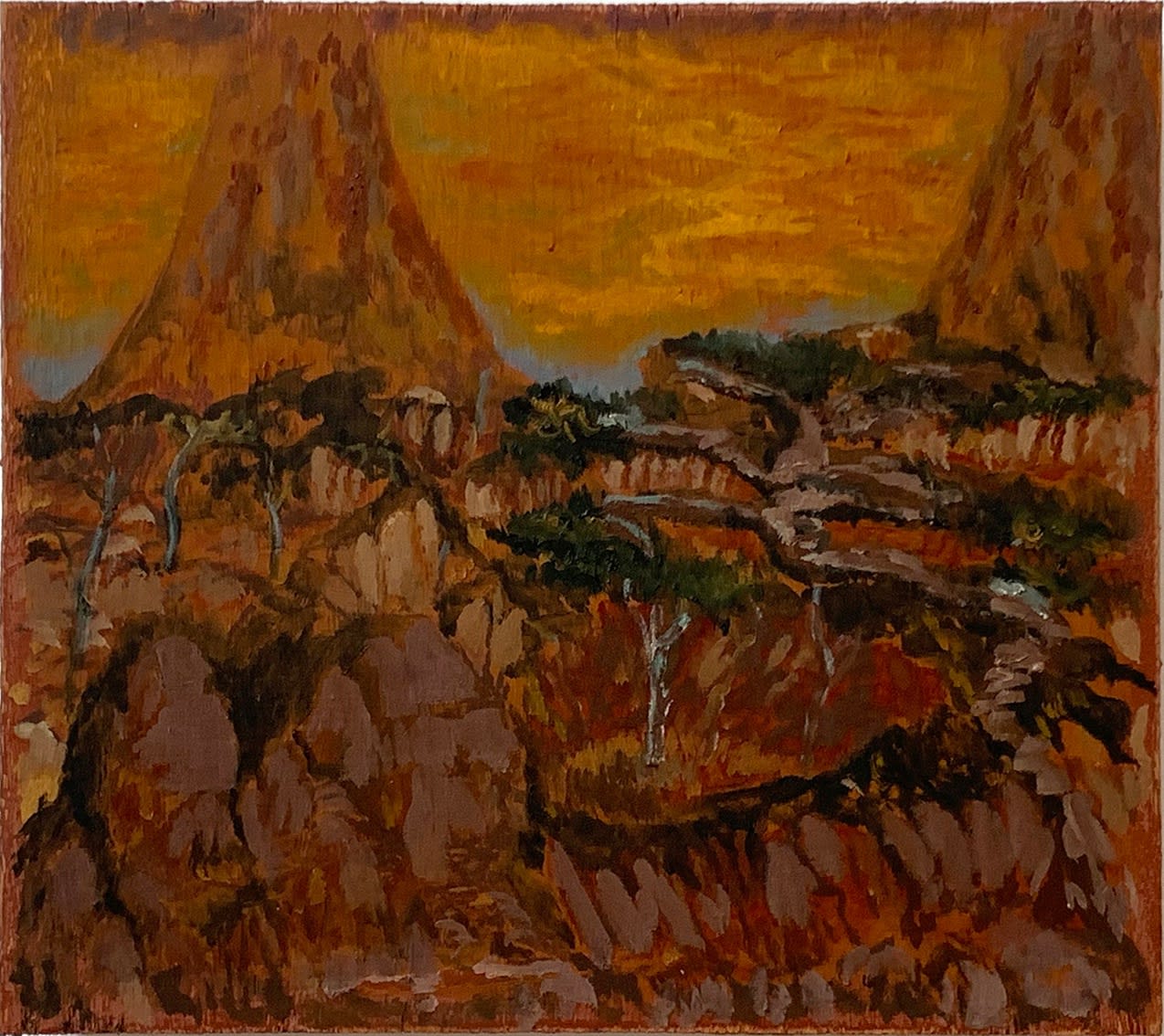 David Almeida, Duas Montanhas (Two Mountains), 2020