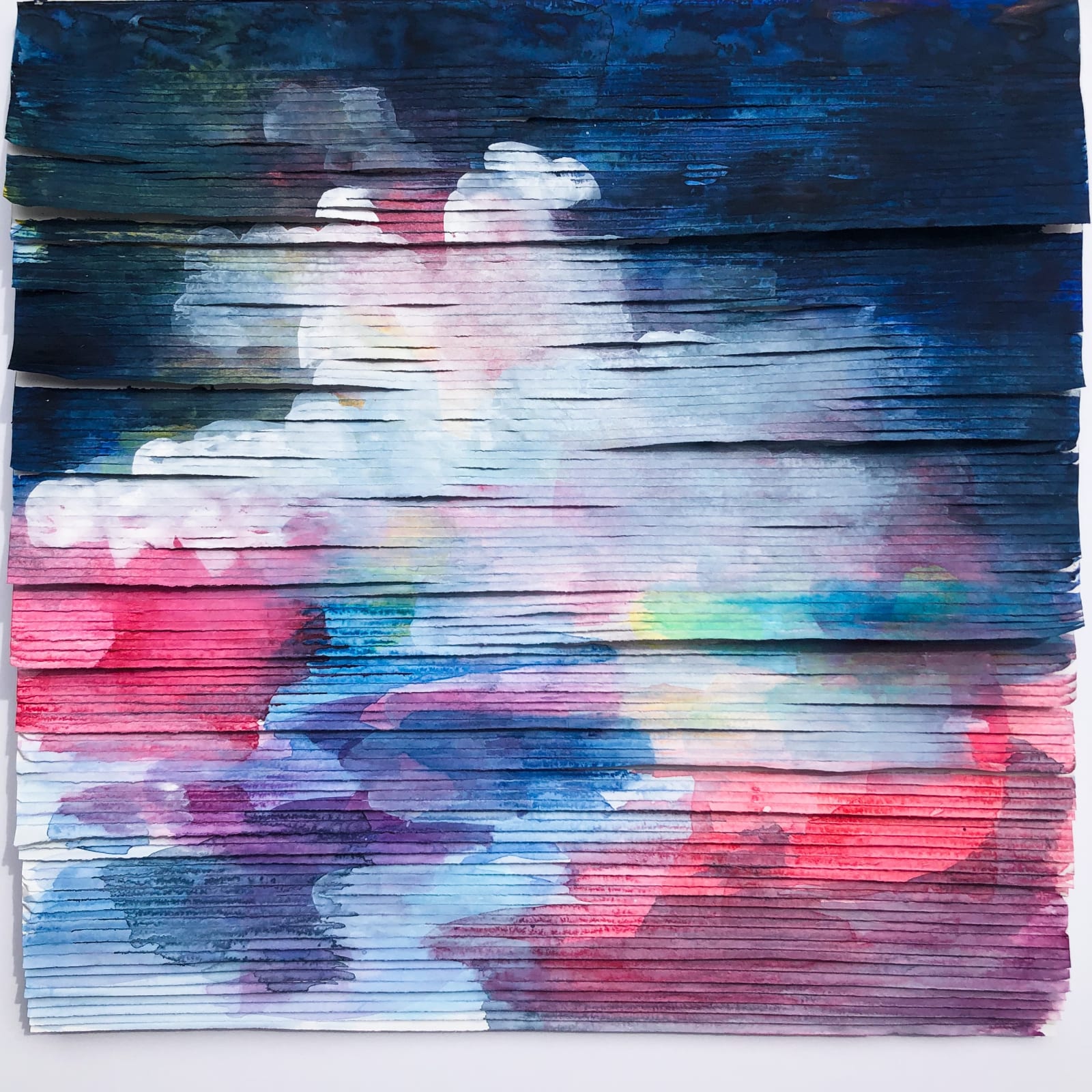 Abstract watercolor work