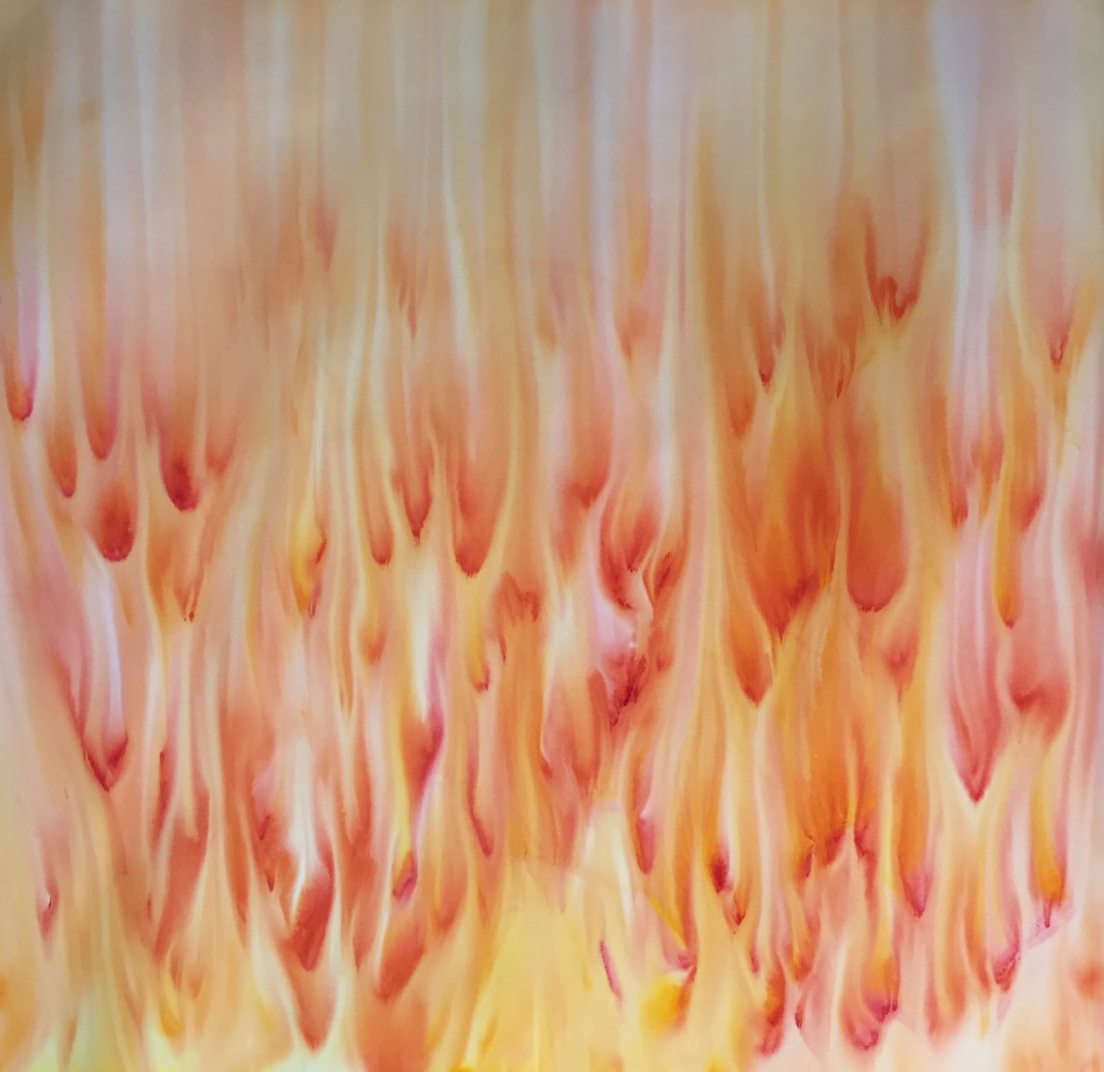 Painting of flames