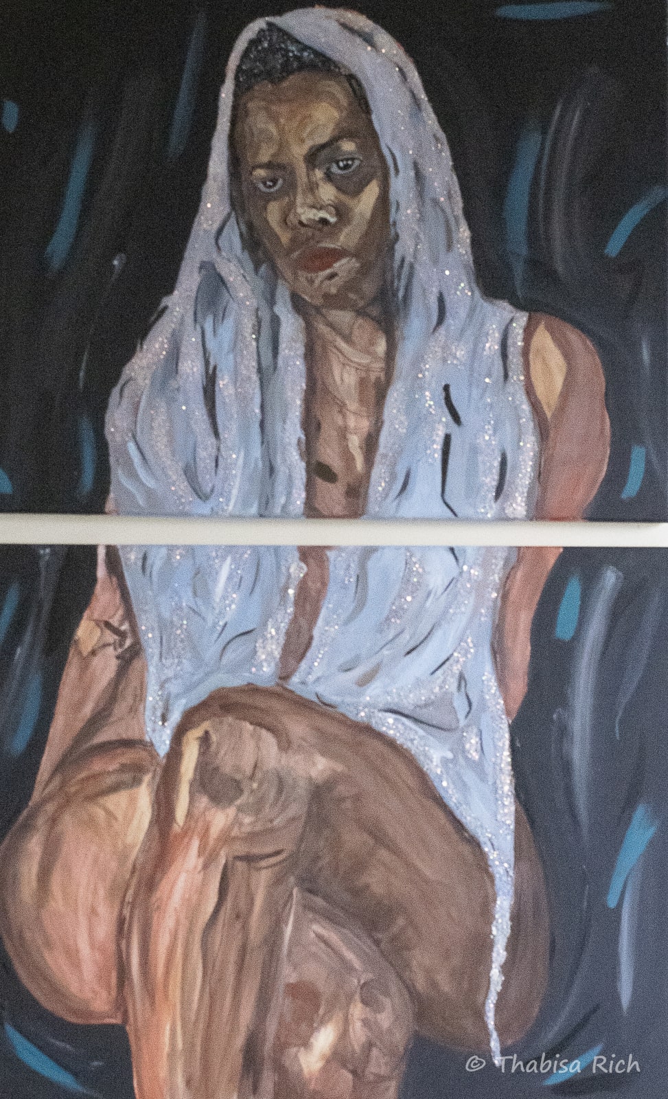 figure acrylic painting