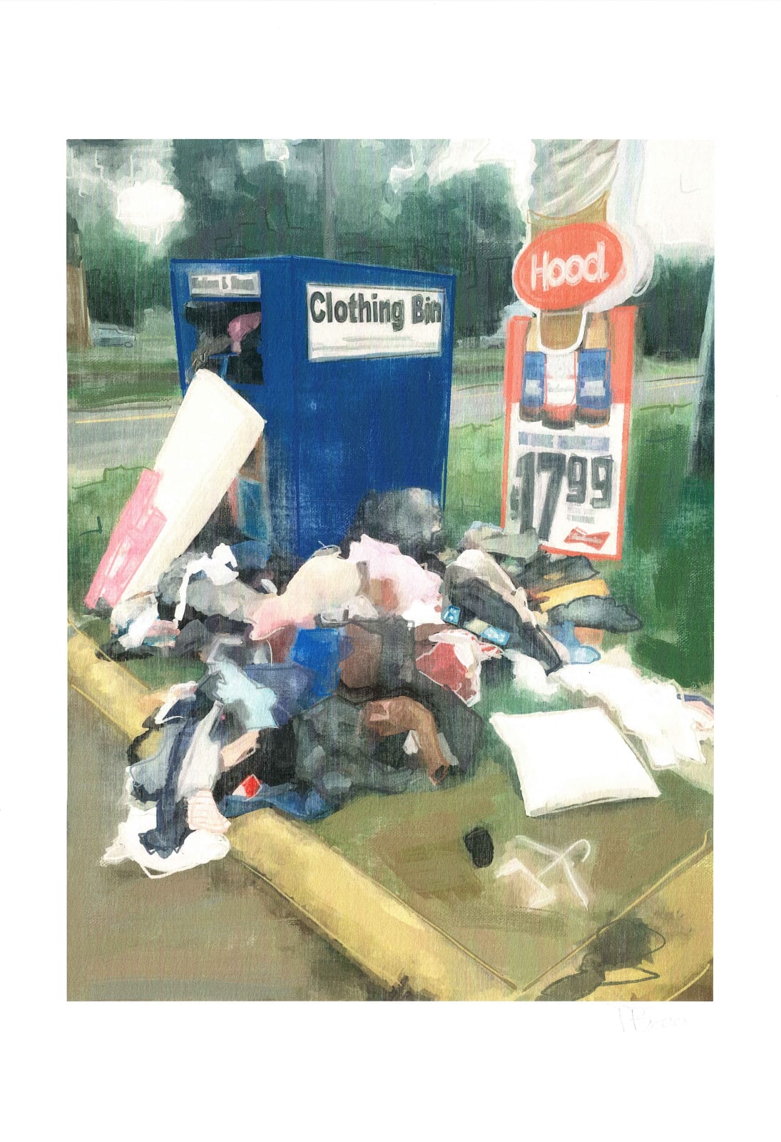 Image of a clothing donation bin