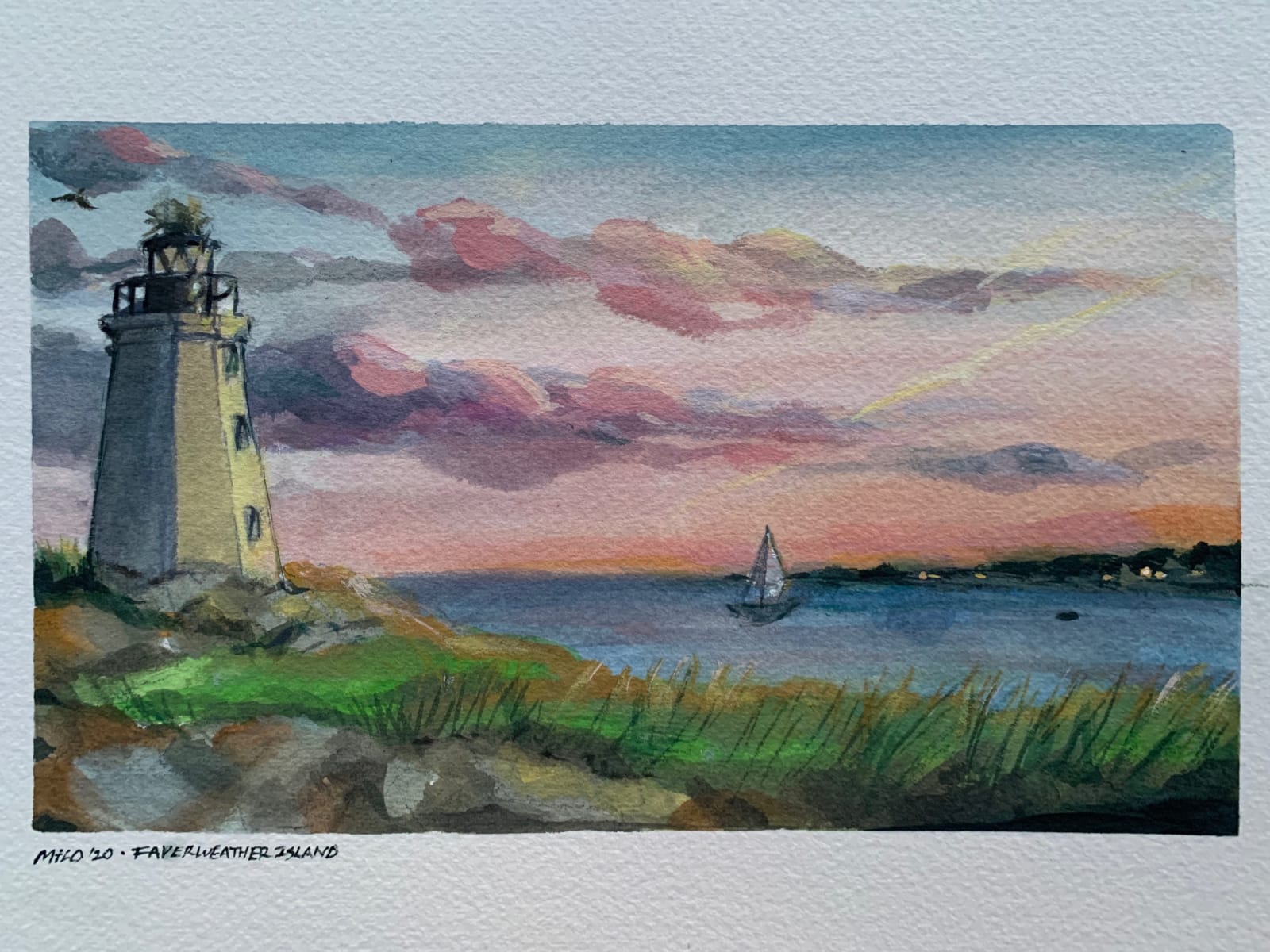 Emerson Smith, Fayerweather Island, 2020