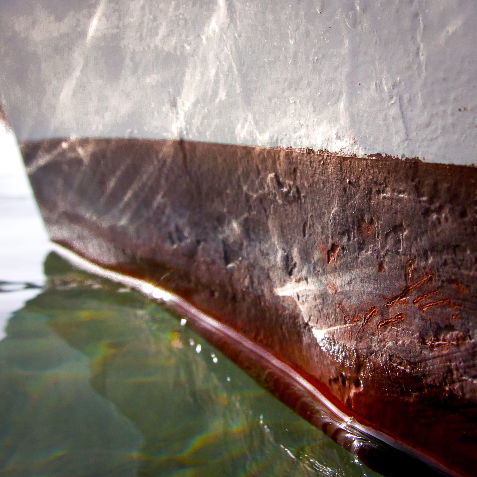 Photo of the side of a boat