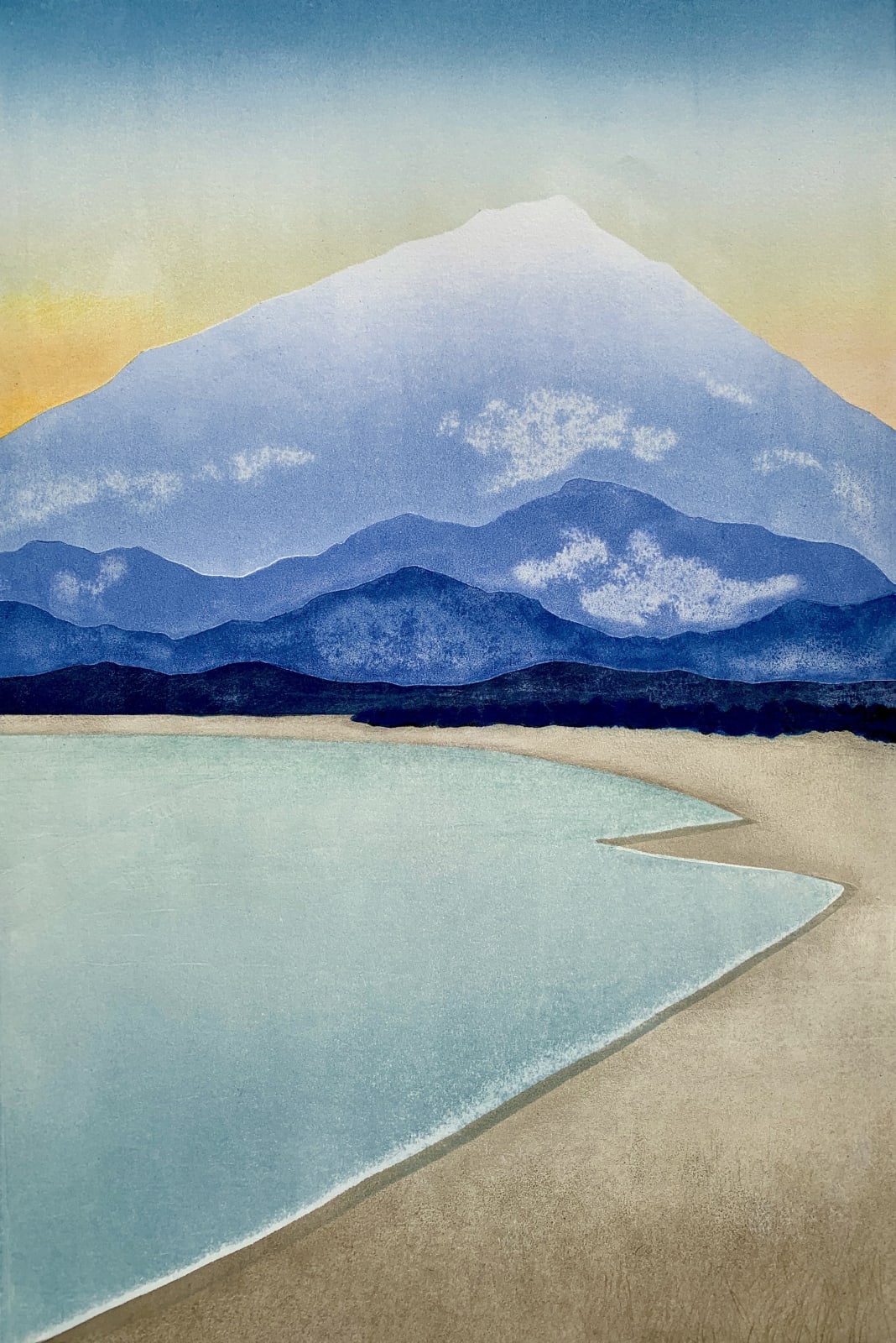 Kathleen DeMeo, Daybreak Lake, 2020