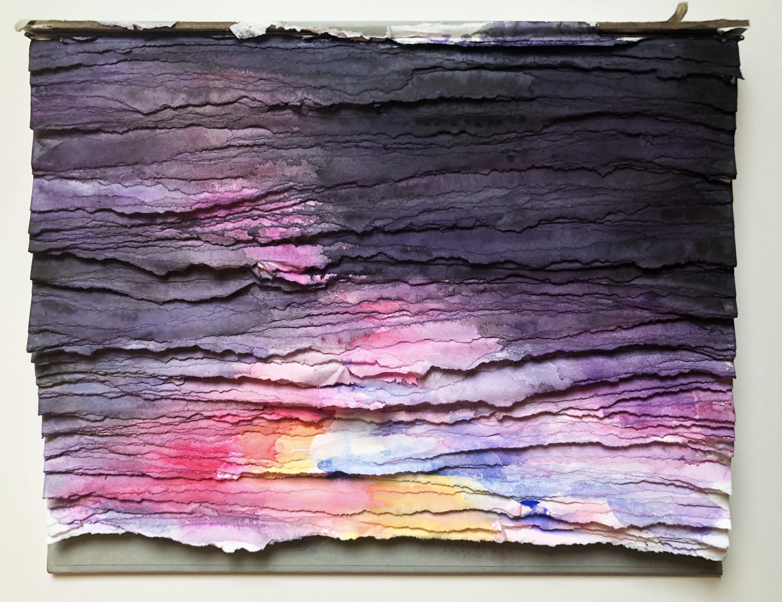 Abstract watercolor work