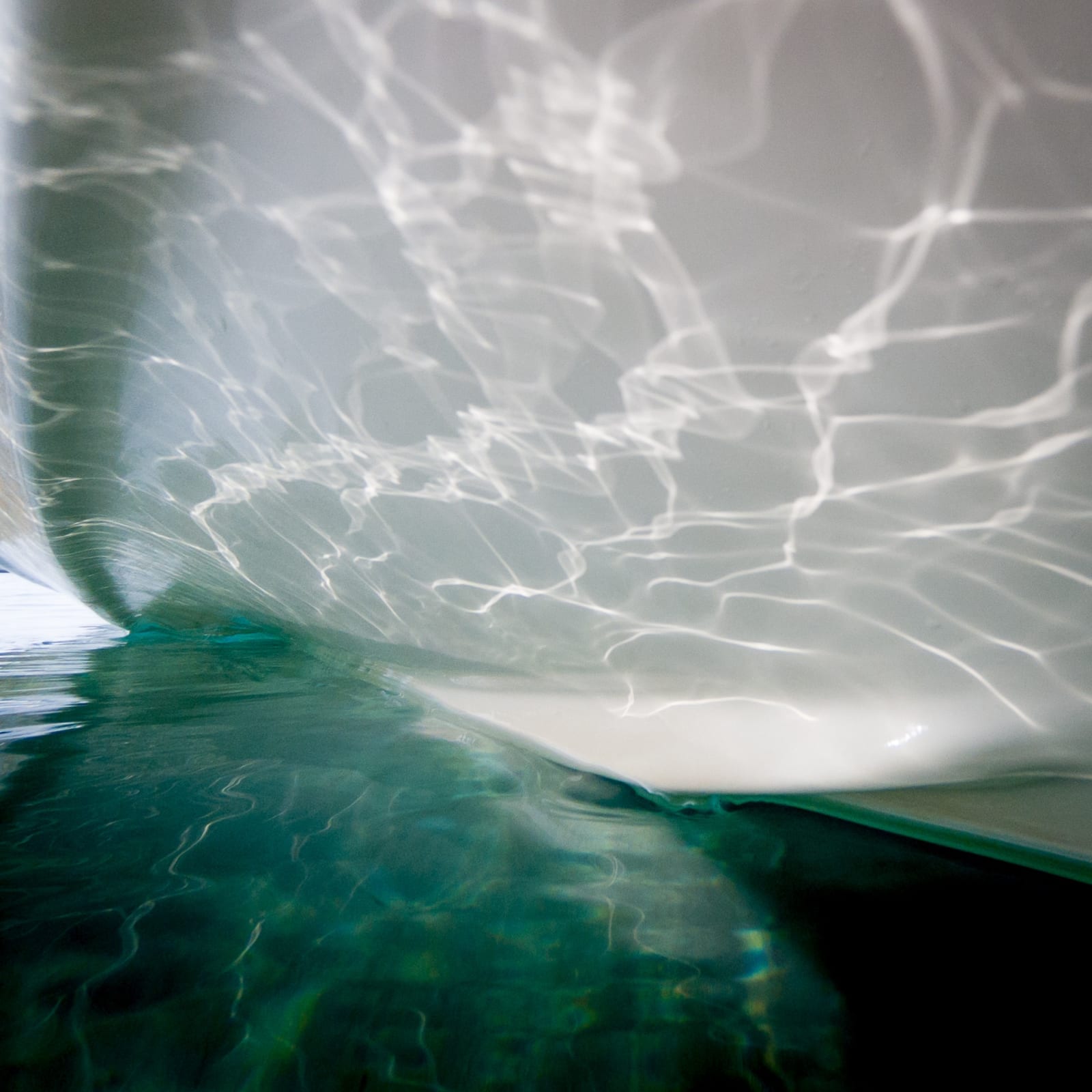 Photograph of underside of a boat