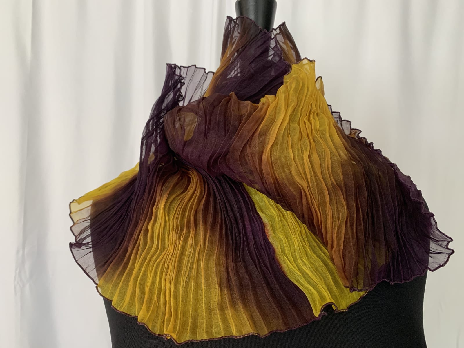 A silk scarf