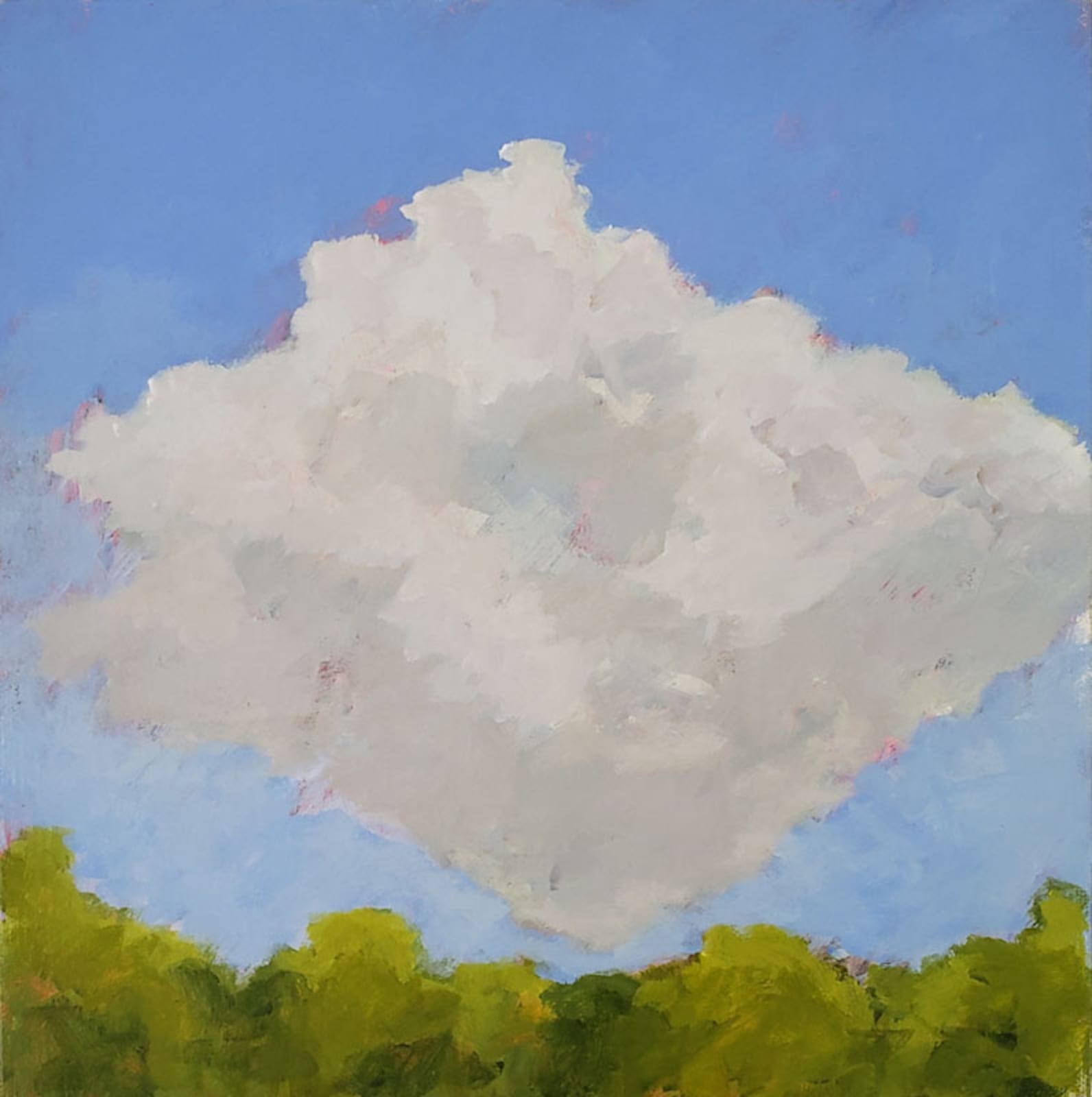 Painting of clouds