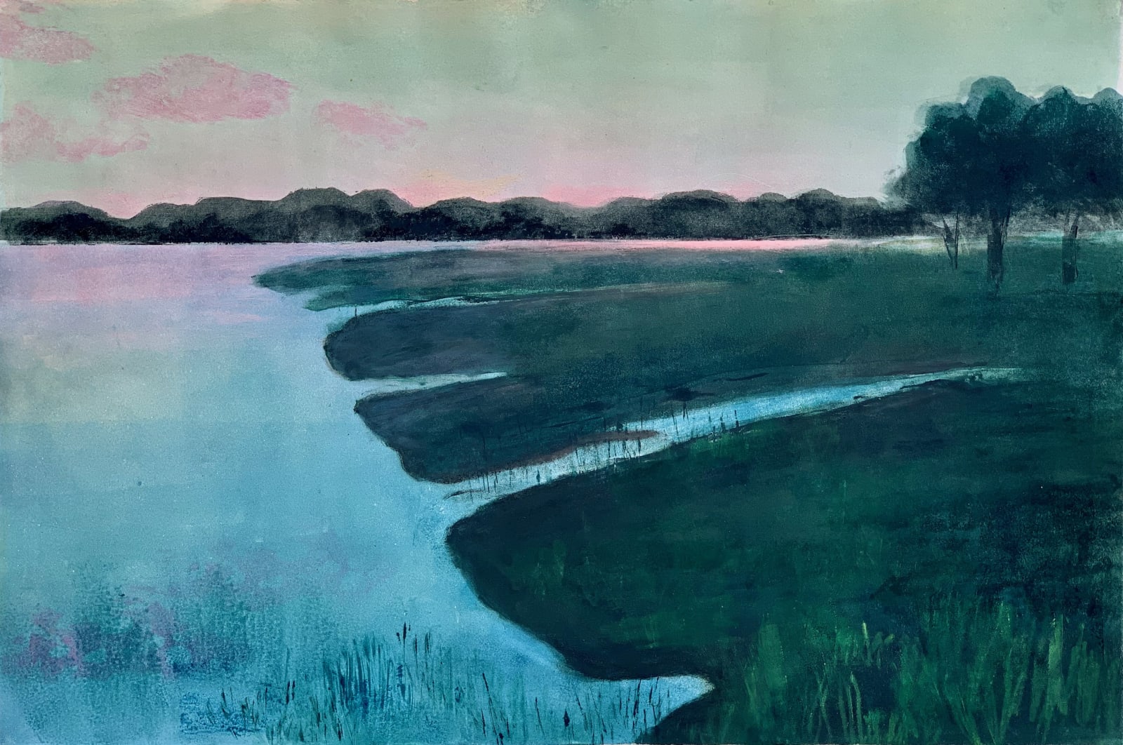 Kathleen DeMeo, River Marsh, 2019