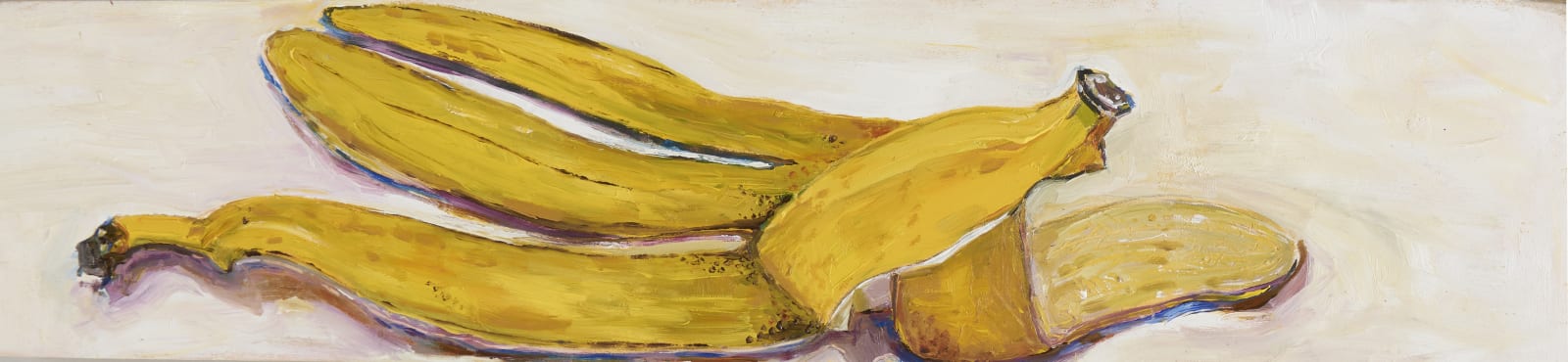 banana peel oil painting