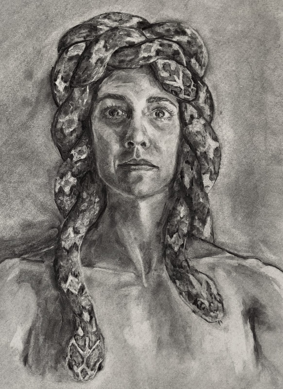 Drawing of a figure