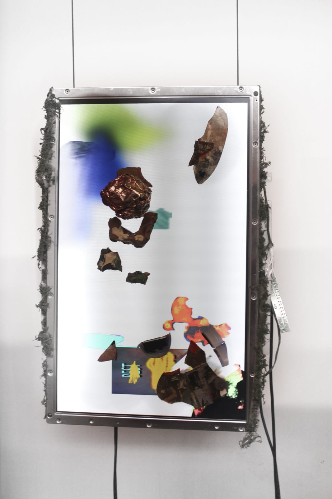 Paul Theriault, Videopainting1, 2018