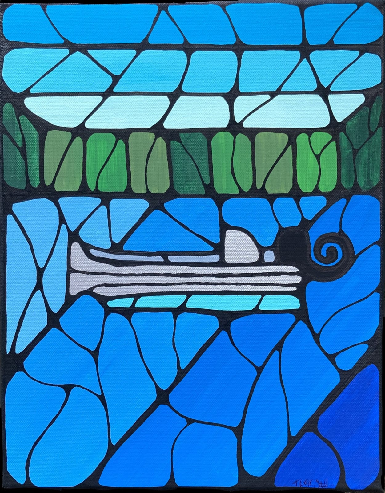 Abstract painting