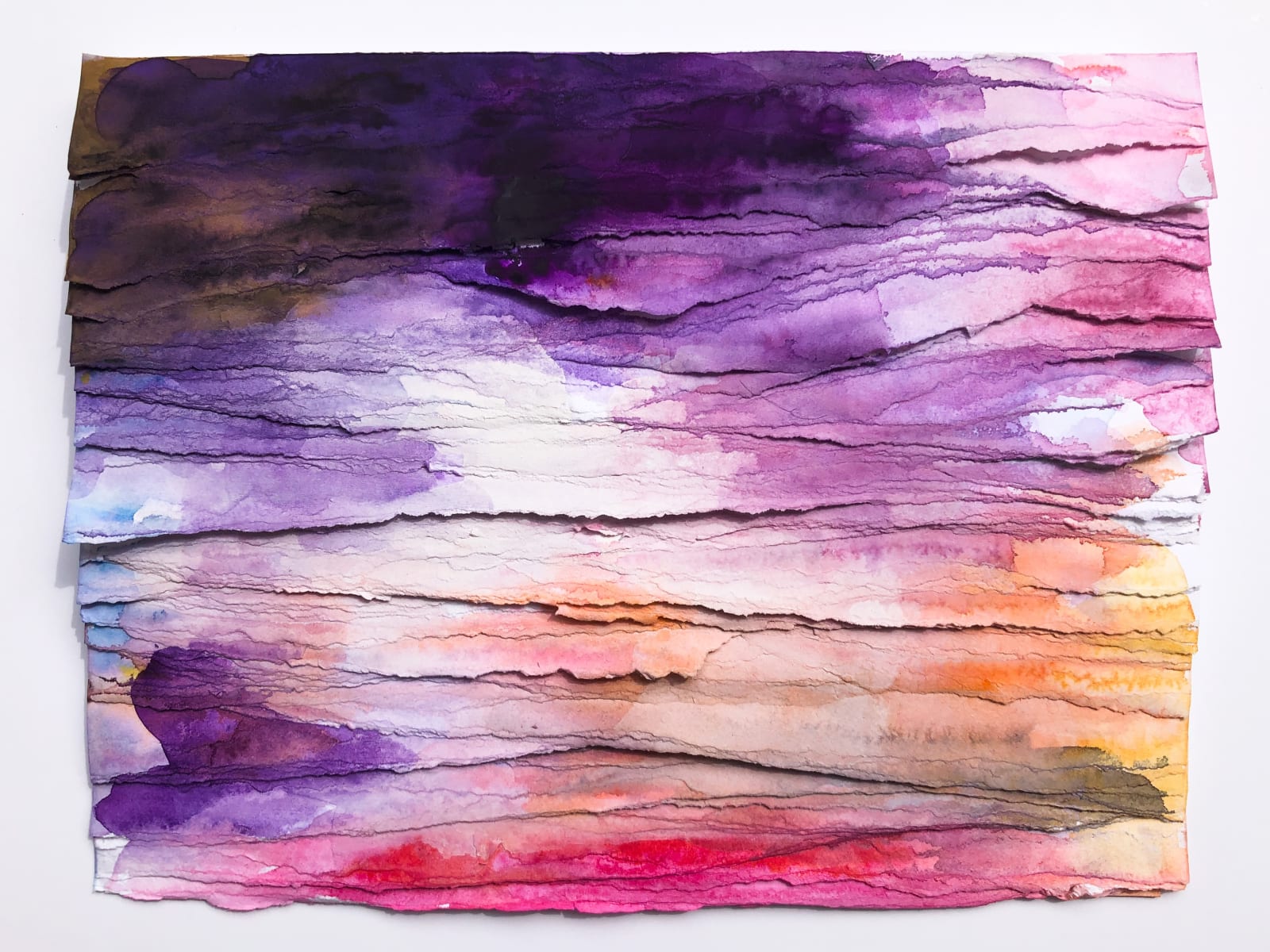 Abstract watercolor work