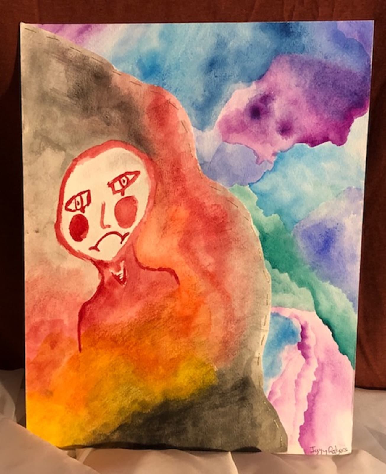 Watercolor painting