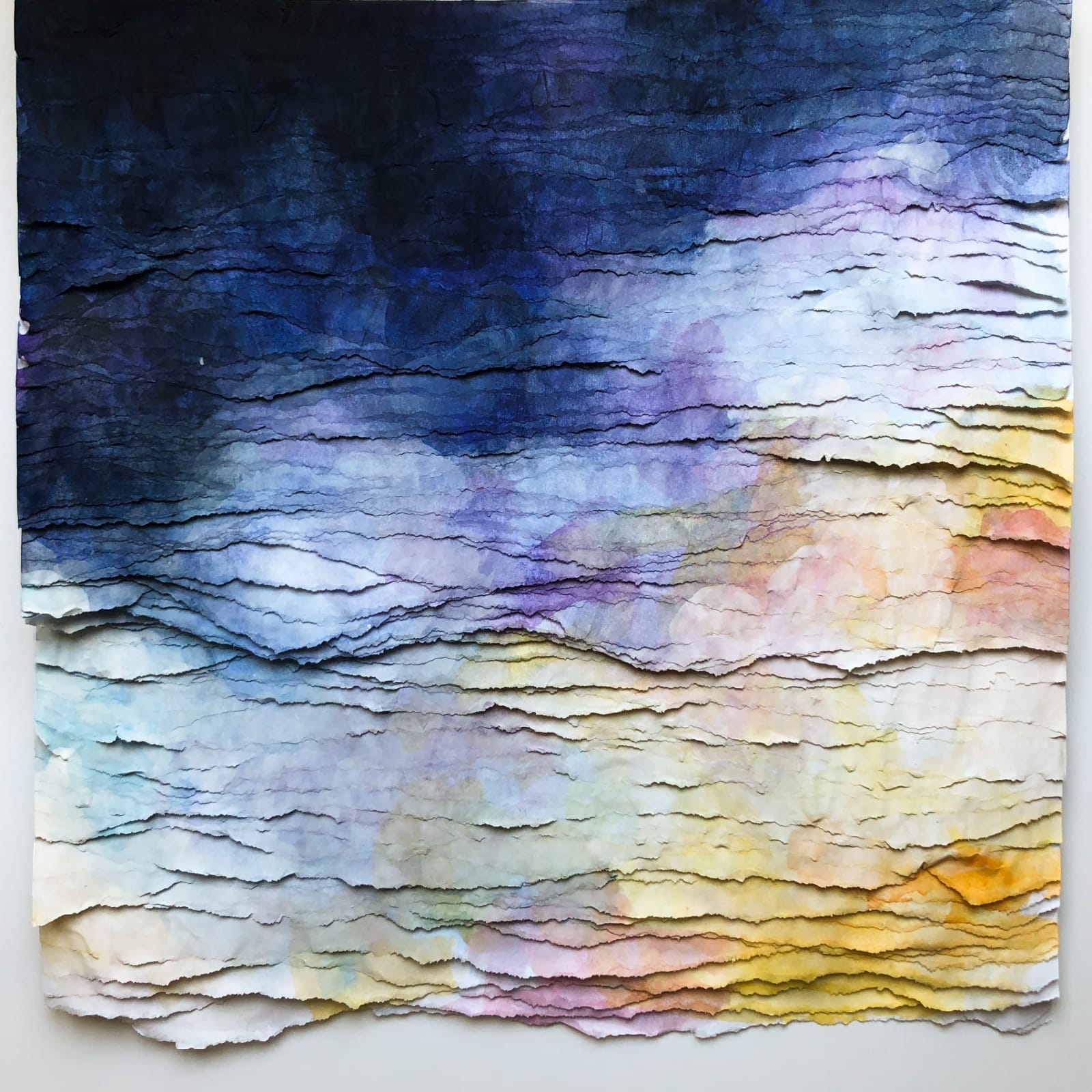 Abstract watercolor work
