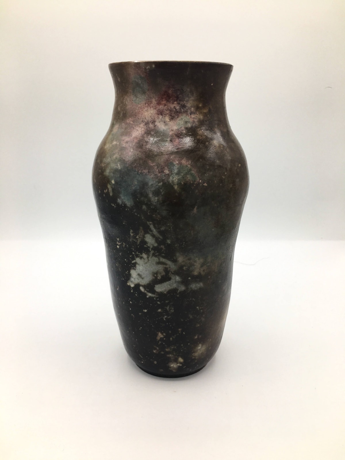 A large ceramic vase