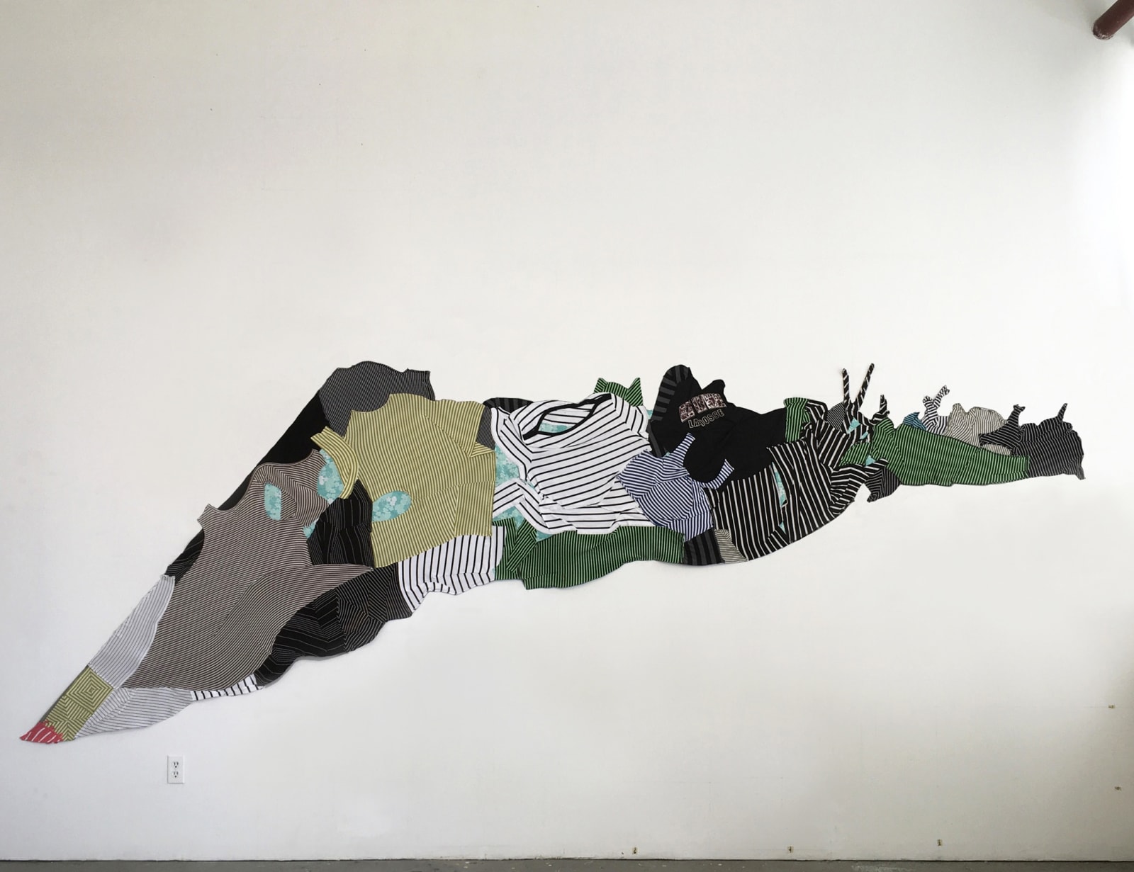 installation long island sound mixed media textiles