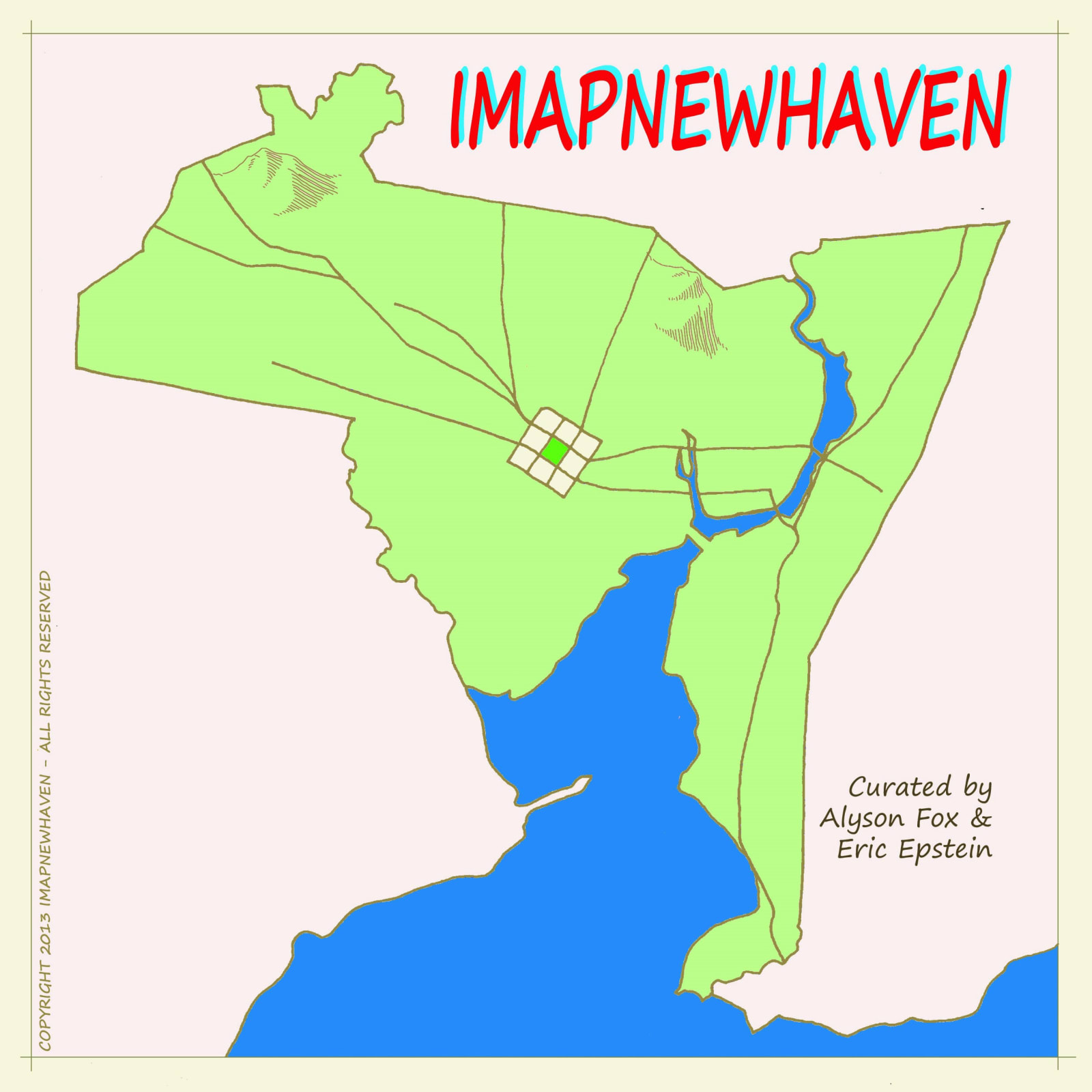 A crowd-sourced sharing of each other's maps of our beloved city