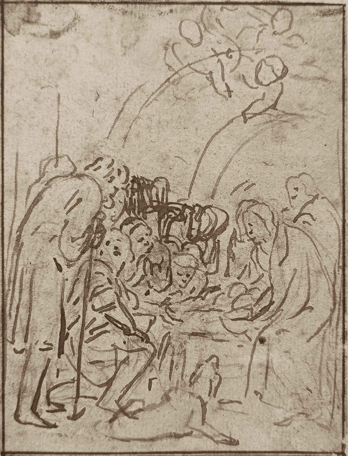 Abraham van Diepenbeeck ('s-Hertogenbosch 1596 - 1675 Antwerp), The Adoration of the Shepherds