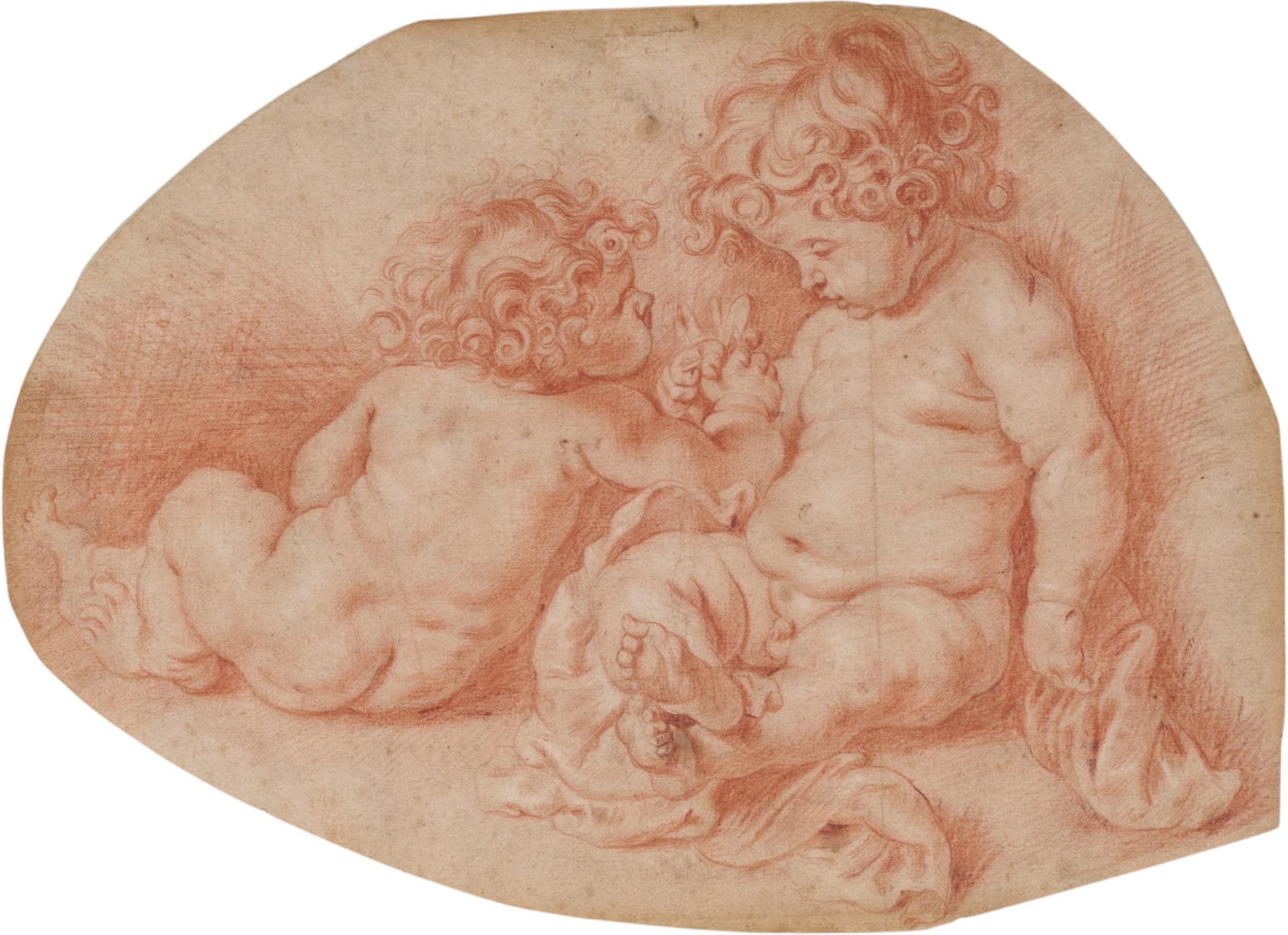 Willem Panneels (Aachen (?) c. 1600 – 1634 Baden Baden), Romulus and Remus, from 'Rubens' Cantoor'