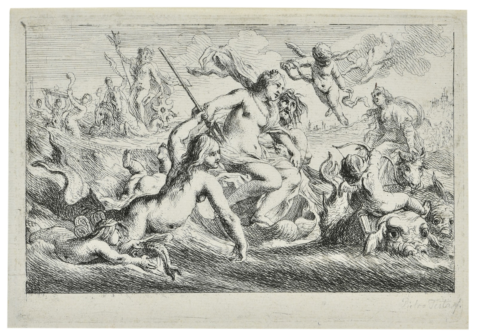 Cornelis Schut (Antwerp 1597 - 1655), The Triumph of Galatea