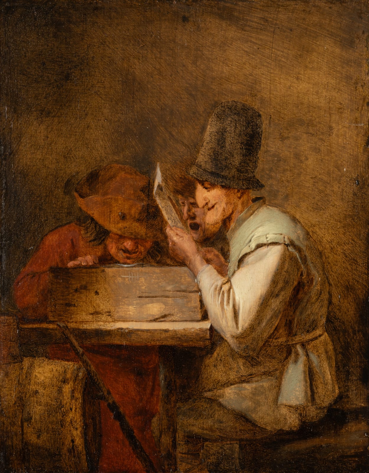 Adriaen Brouwer (Oudenaarde 1605/6 - 1638 Antwerp), The Three Singers