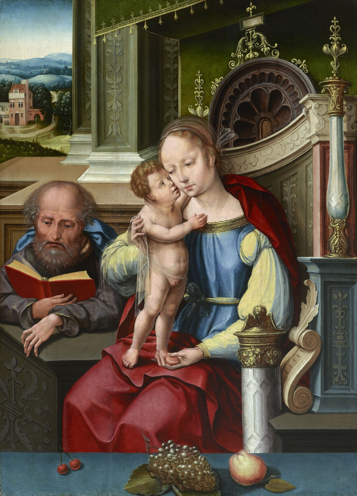 Master of the Mansi Magdalen (Netherlandish, active first quarter of the 16th century), The Holy Family