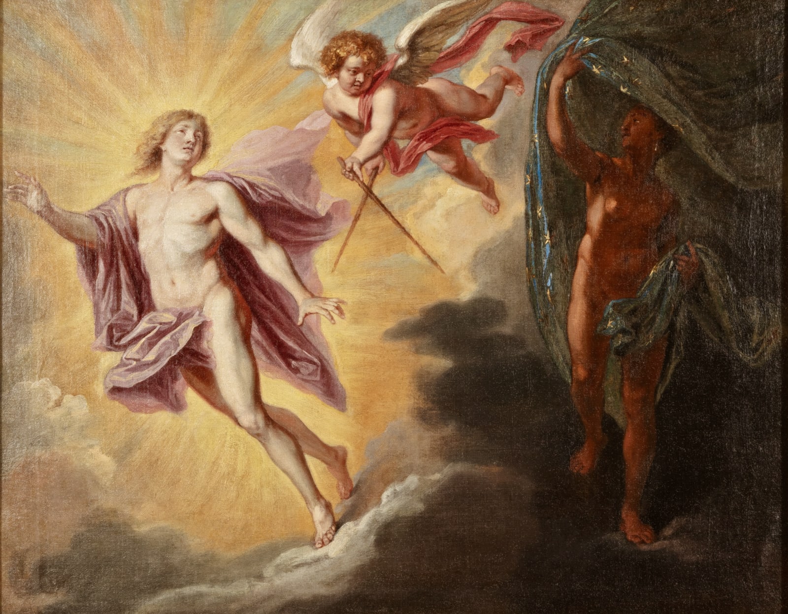 Jan Boeckhorst (Münster 1604 - 1668 Antwerp), The Separation of Light and Darkness