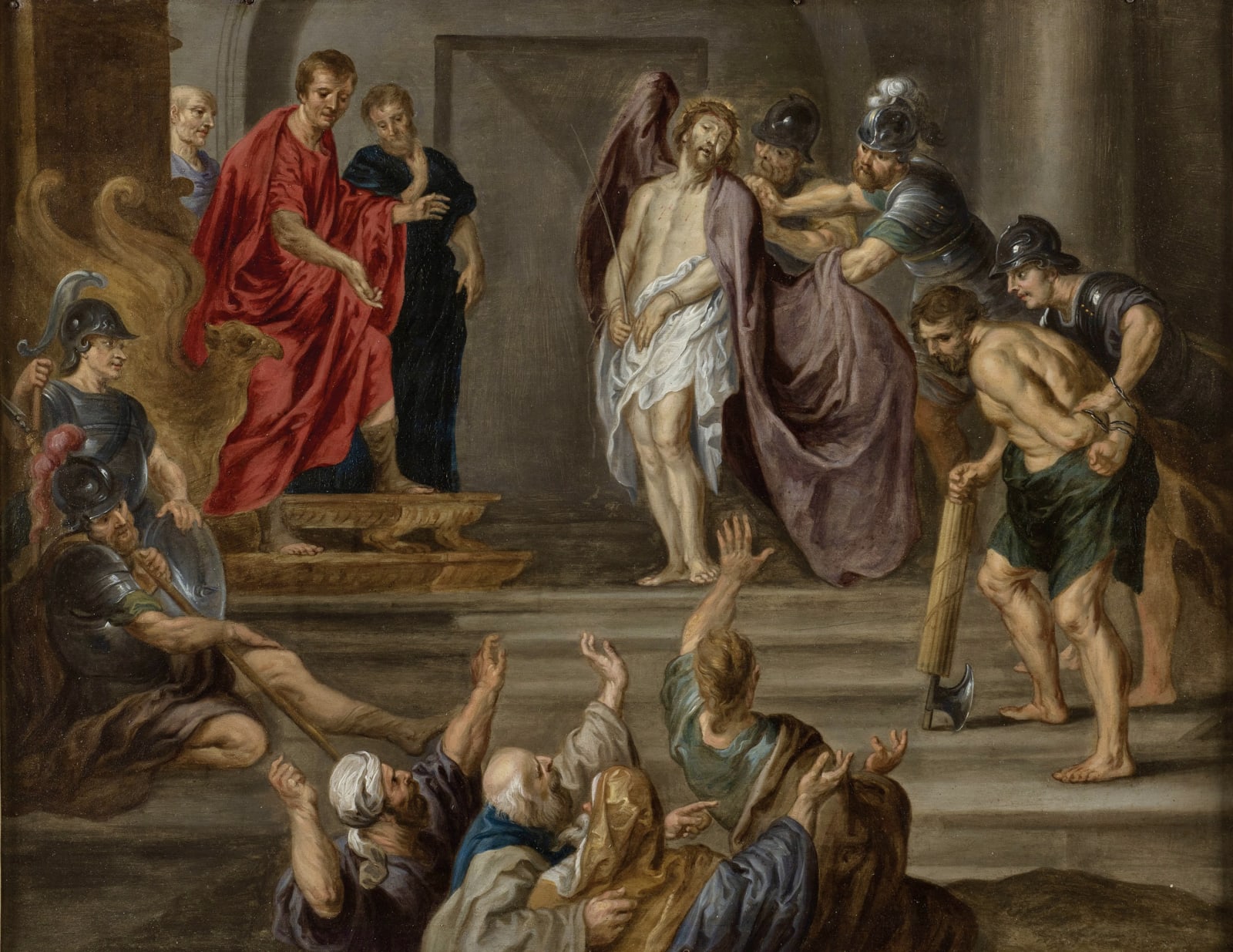 Victor Wolfvoet the Younger (Antwerp 1612 - 1652), Ecce Homo