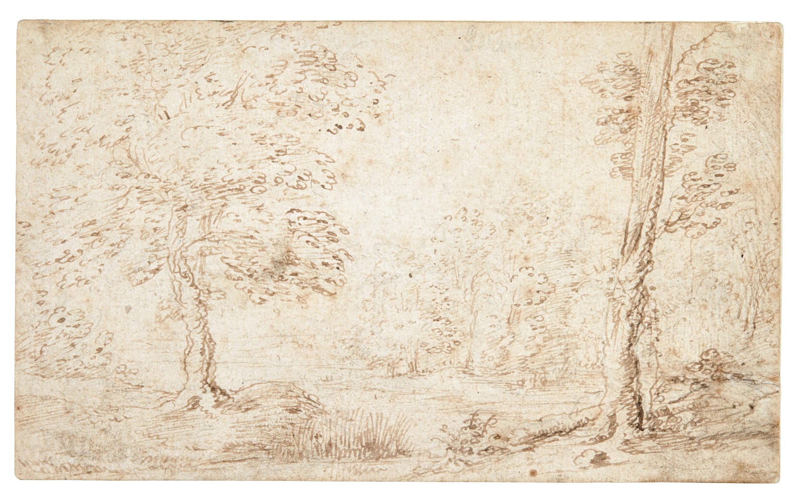Flemish artist ca. 1600, or slightly earlier, A pair of Forest Landscapes
