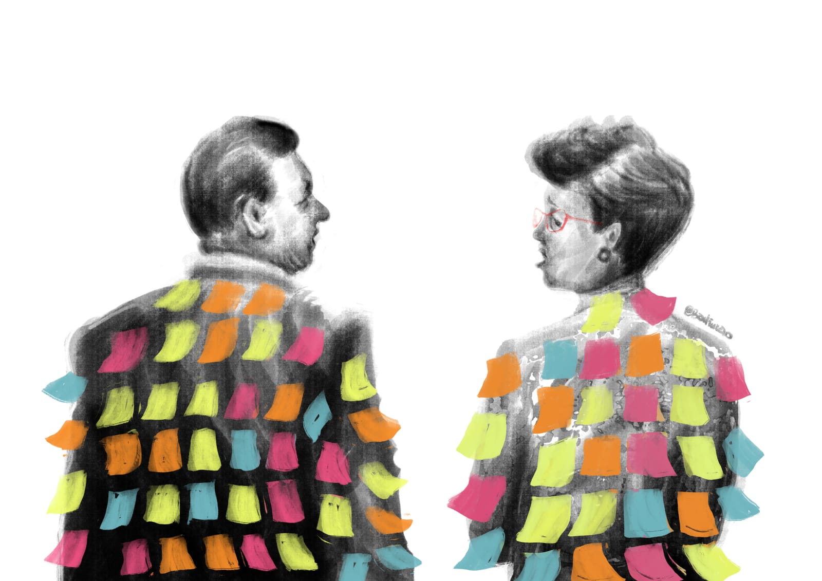 Badiucao, 遍地开花2 Together, 2019